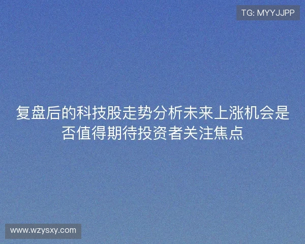 复盘后的科技股走势分析未来上涨机会是否值得期待投资者关注焦点